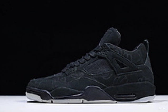 Nike 001 Air Jordan retro 930155 kaws 4 black 0715